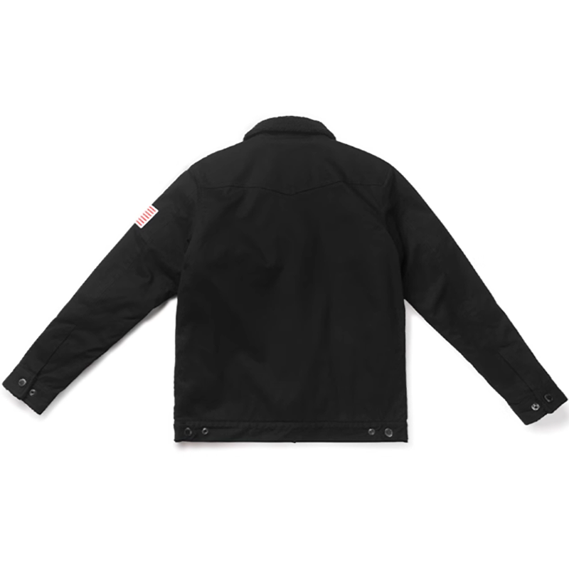 American Retro Lapel Boa Jacket V0312