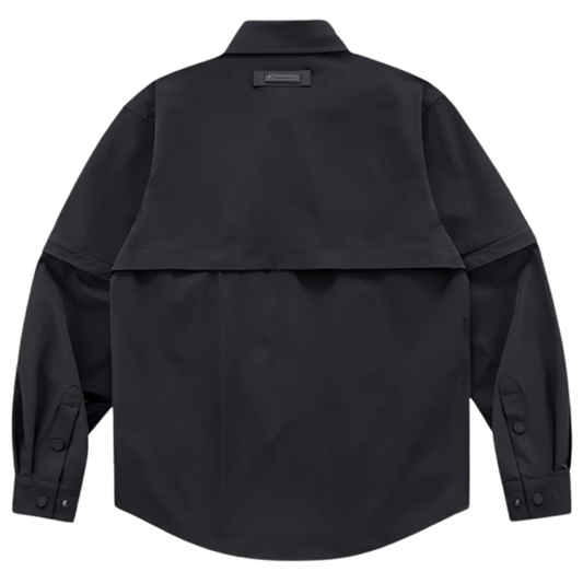 Shoulder Strap Multi-Pocket Shirt V0211