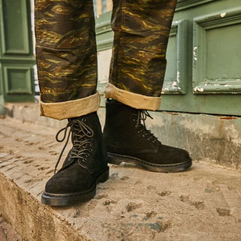 Retro British Biker Boots V0804