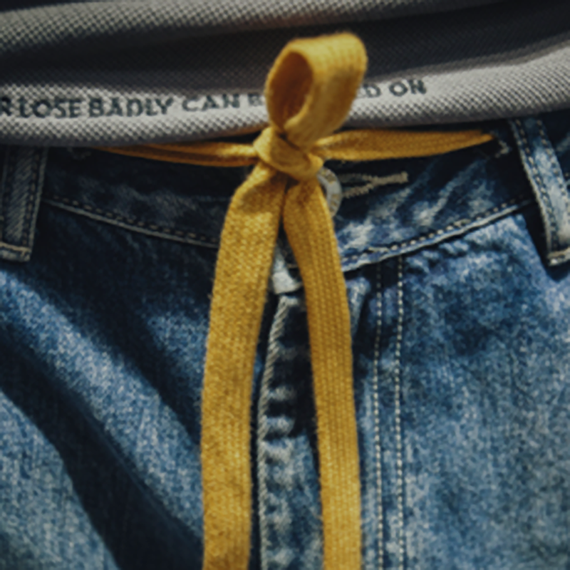 Retro Multi-Pocket Loose Jeans V0767