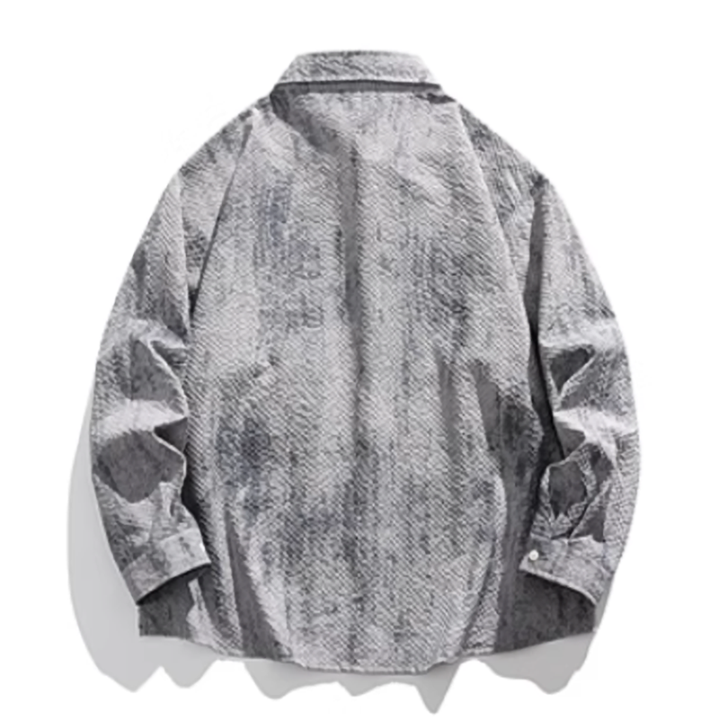 Retro Big Pocket Shirt V0548