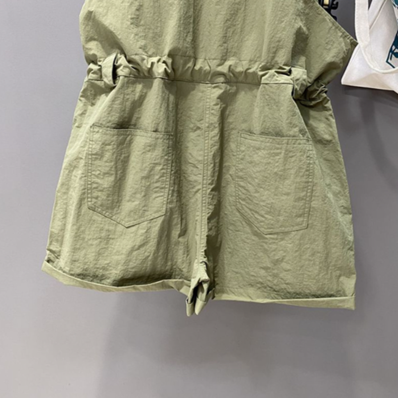 European Wide-Leg Work Shorts V0777
