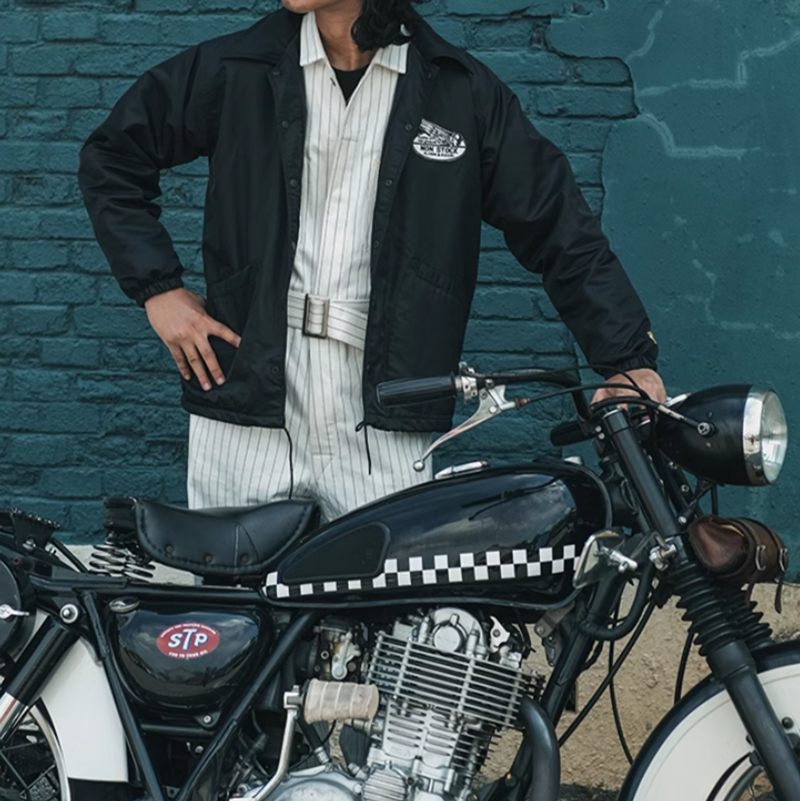 Riding Waterproof Coach Jacket V0491