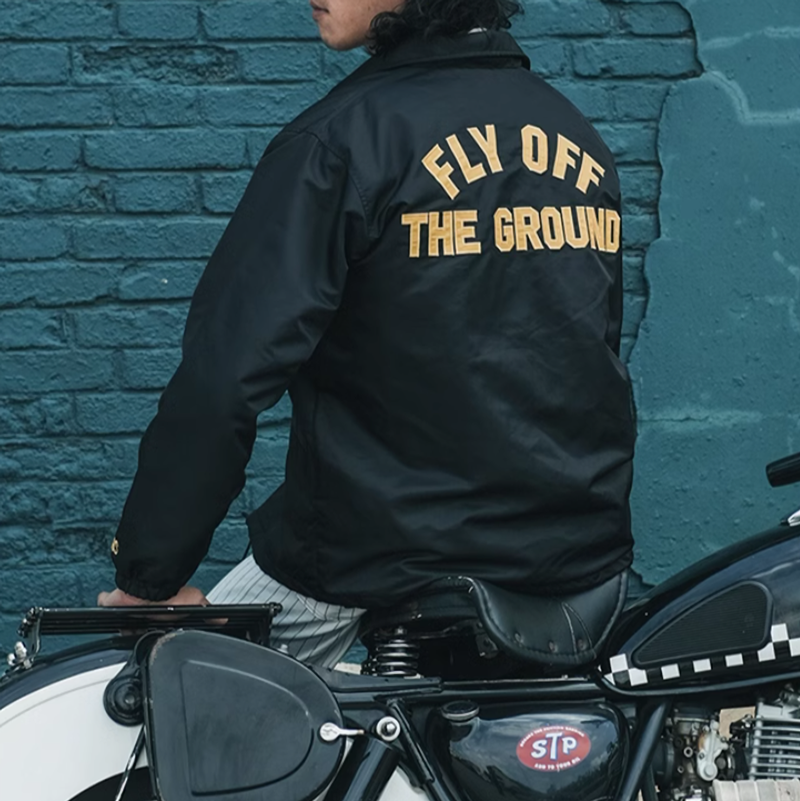 Riding Waterproof Coach Jacket V0491