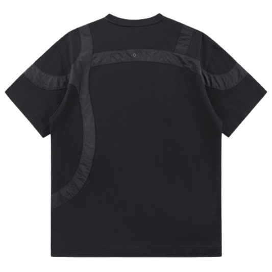 Contrast color multi-pocket T-shirt V0505