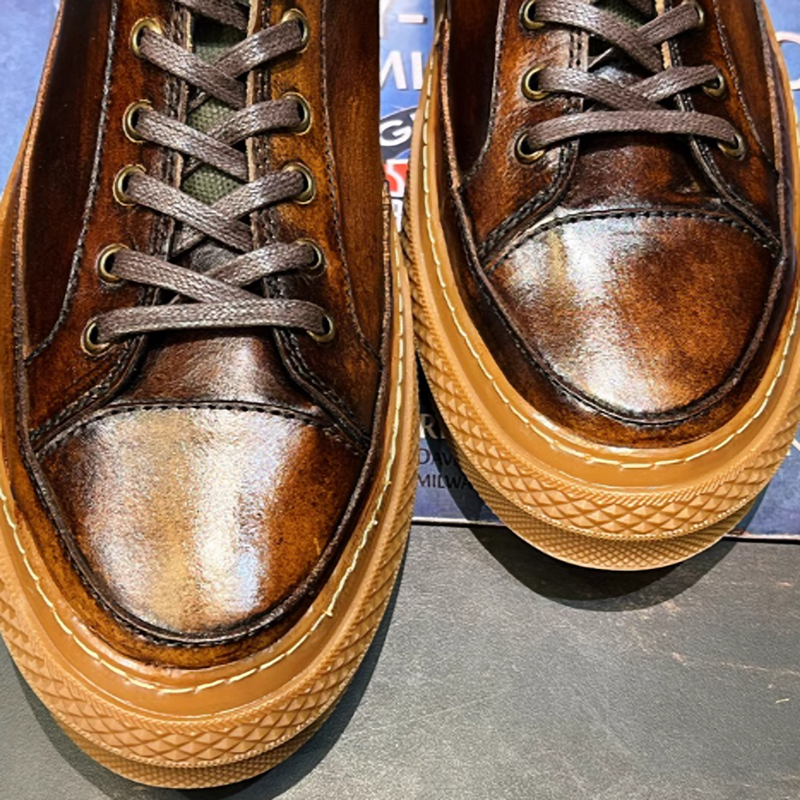 High cut vintage Sneakers V0119