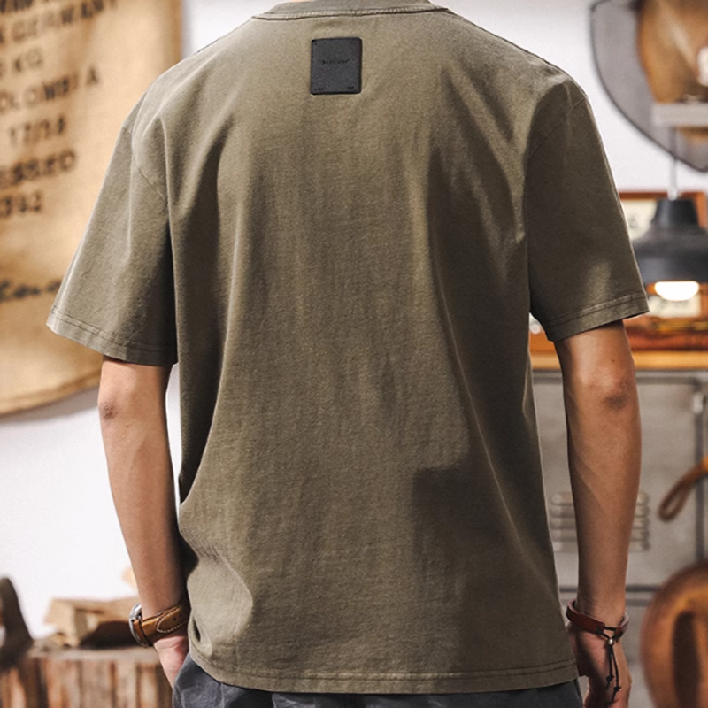 Vintage Wash American Style Tee V0576