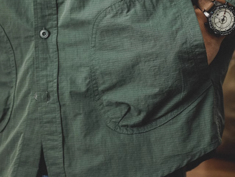 American retro loose shirt V0136