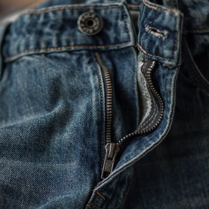 American retro washed denim V0483