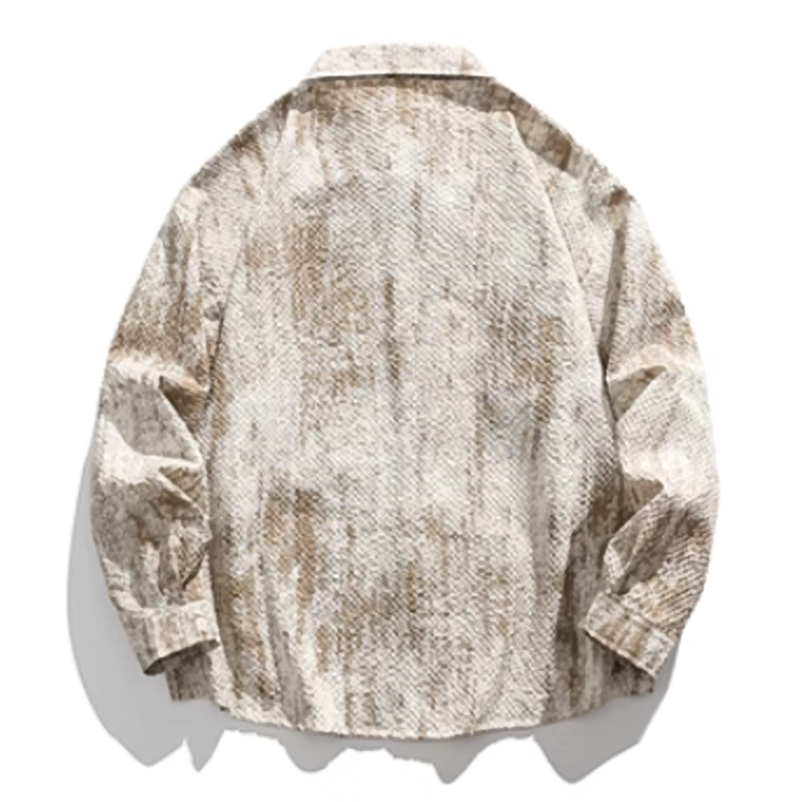 Retro Big Pocket Shirt V0548