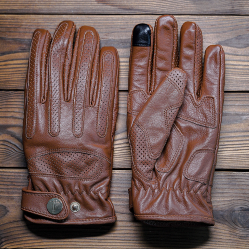 Vintage Touchscreen Riders Gloves V0797