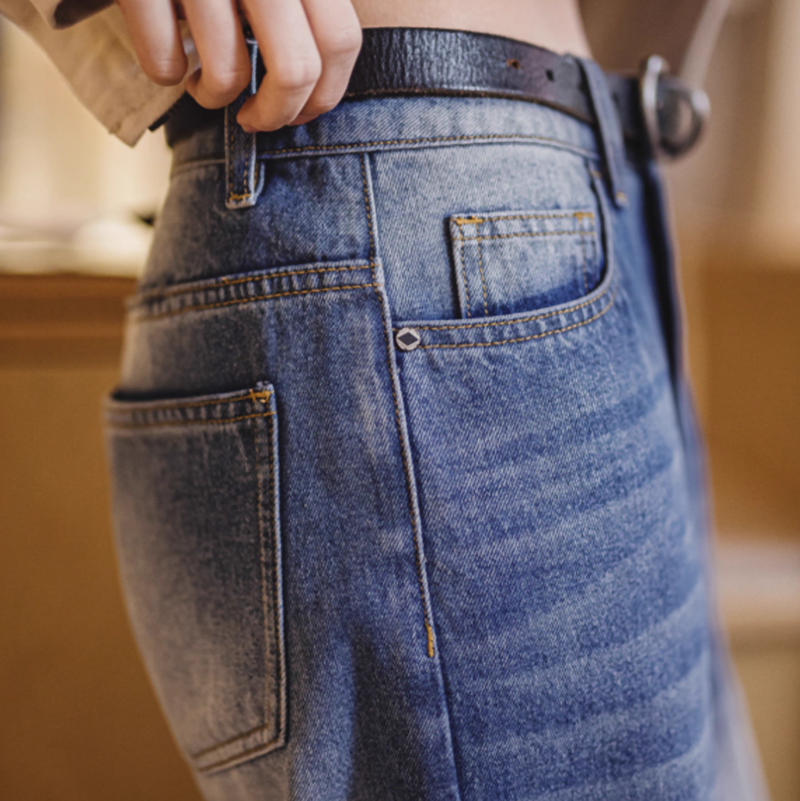 Spring Breeze Wide-Leg Jeans