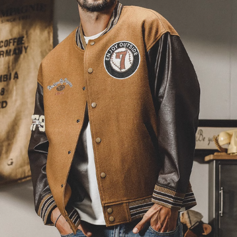Baseball stadium jacket V0109