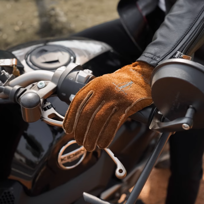 Nubuck Leather Gloves V0127