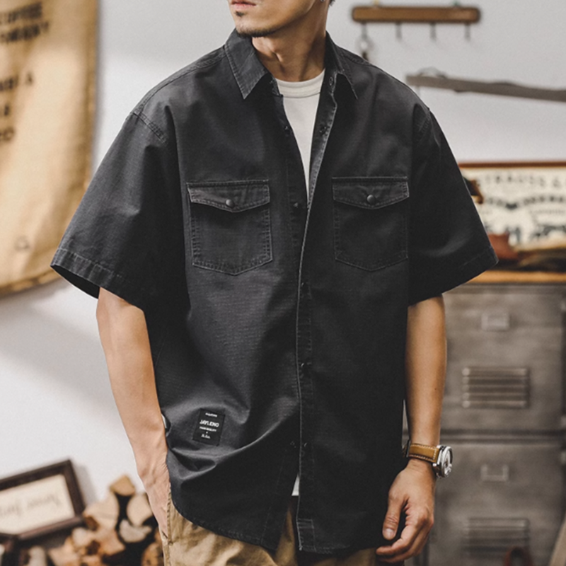 American casual work shirt V0046