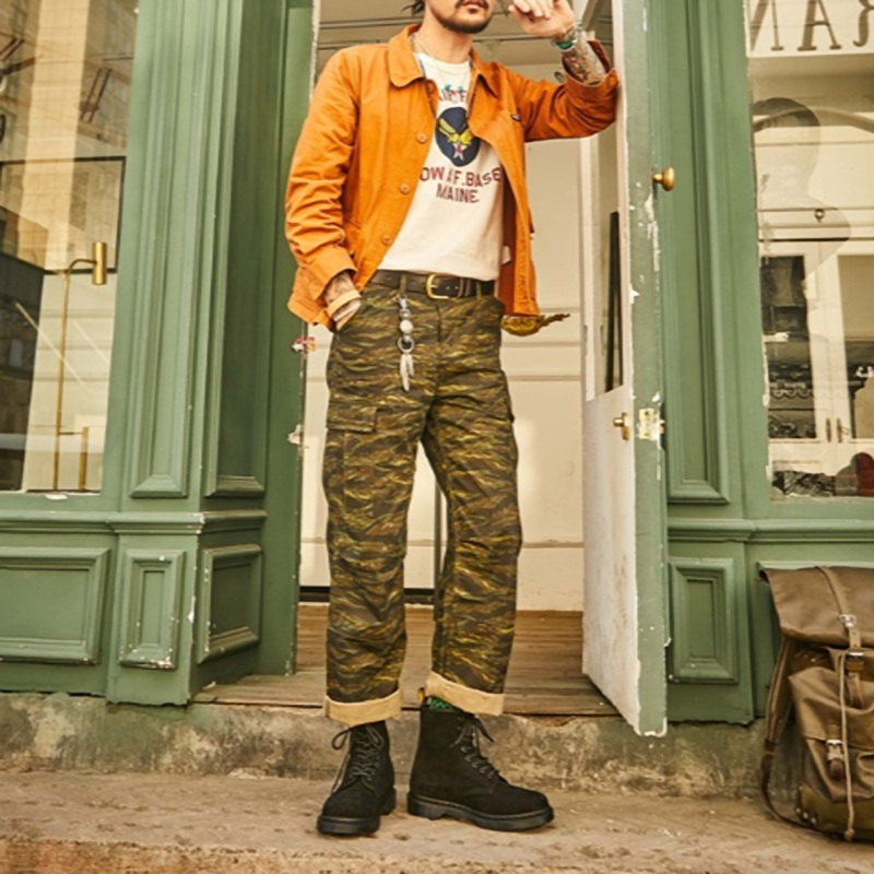 Retro British Biker Boots V0804