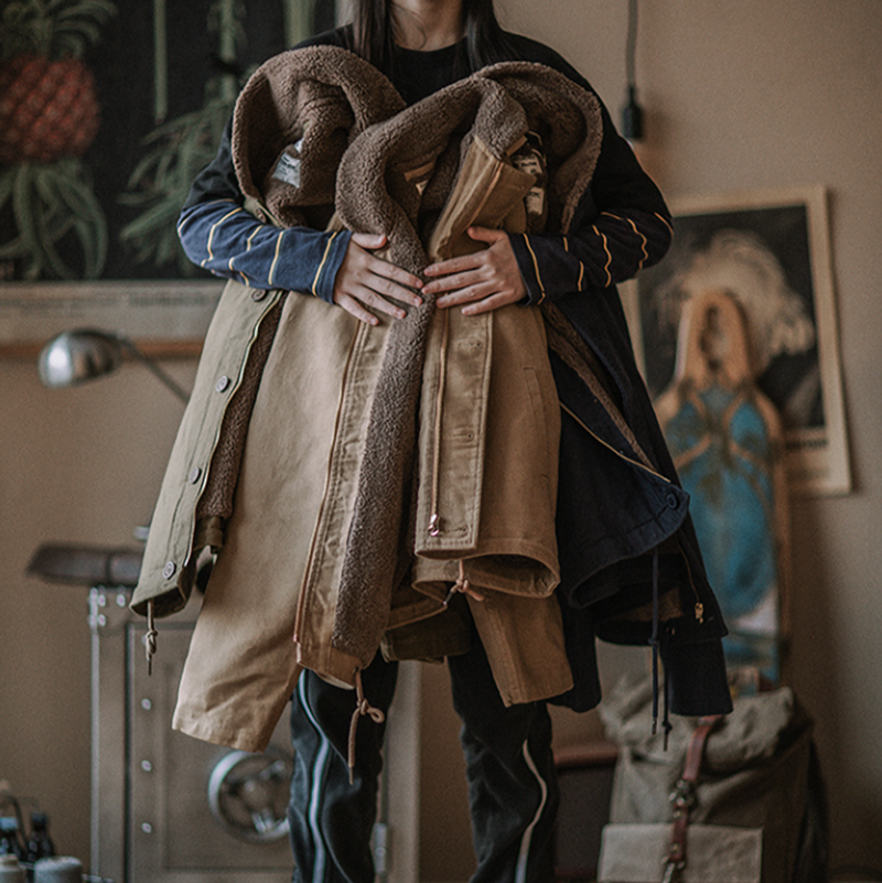 American Retro Winter Jacket V0852