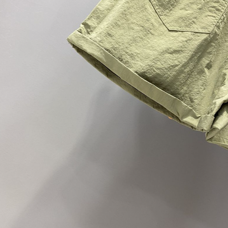 European Wide-Leg Work Shorts V0777