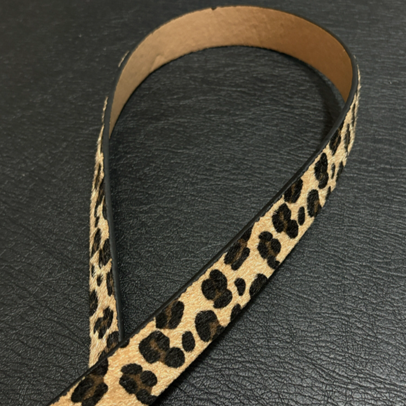 Vintage Leopard Pin Buckle Belt V0903
