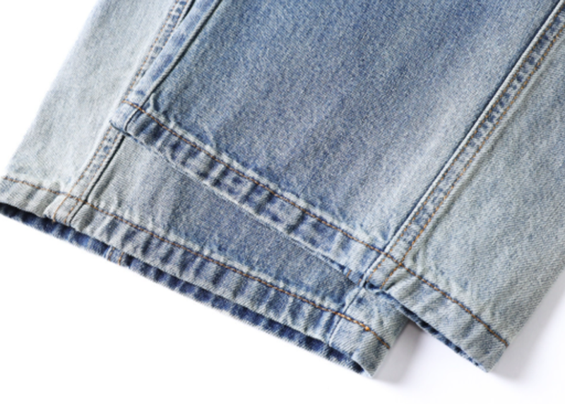Retro Wide-Legged Jeans V0909