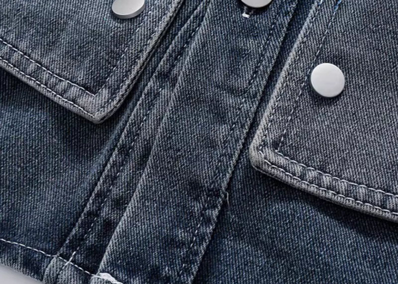 2-way denim hunting shirt V0231