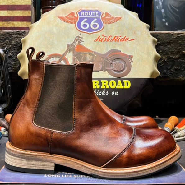 American retro side gore boots V0531