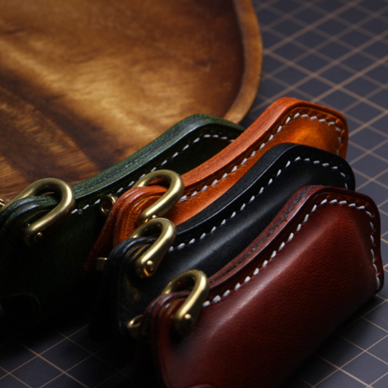 Retro Leather Lighter Case V0788