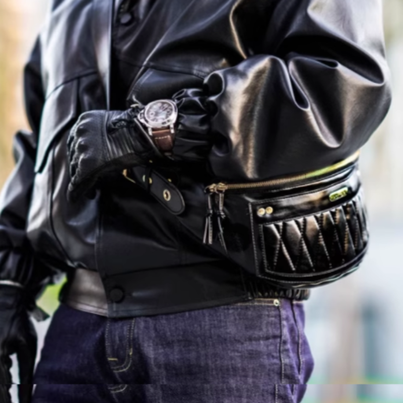 Retro Rider Satchel Biker Bag
