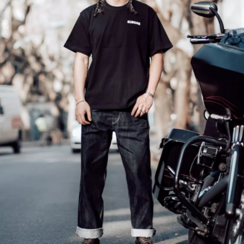 Heavy Way Back Logo T-Shirt V0503