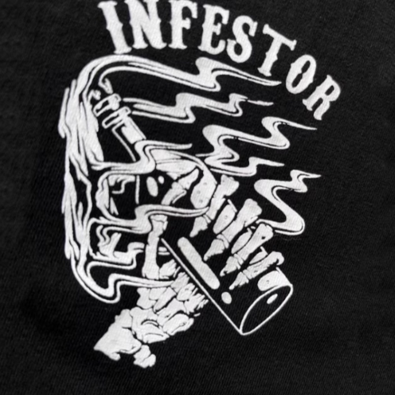 Crazy Fire Drink Print T-Shirt V0499