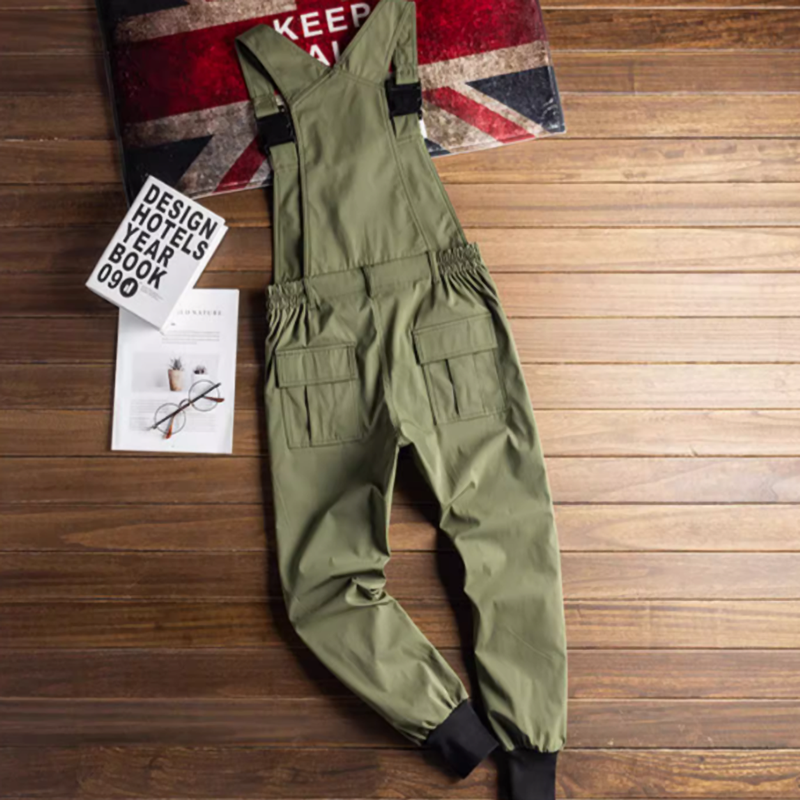 Retro Military Work Overalls V0139