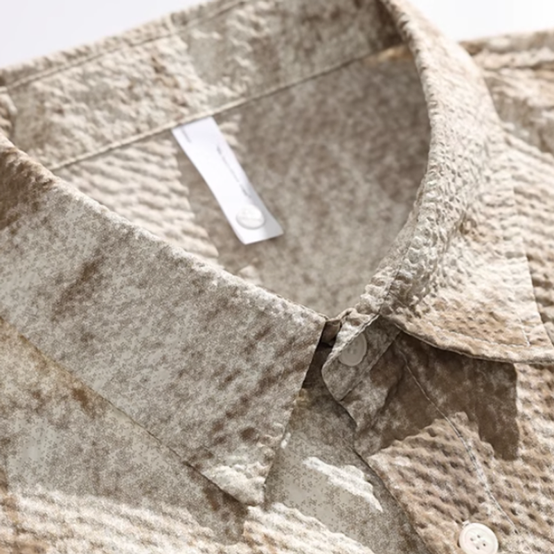 Retro Big Pocket Shirt V0548