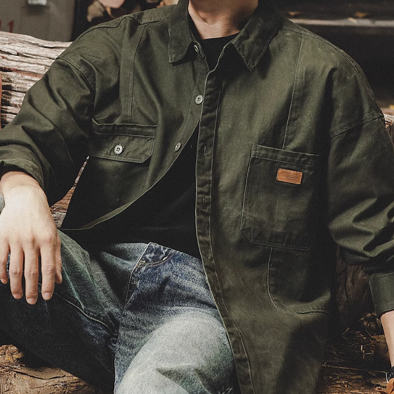 Retro Hunting Shirt V0111