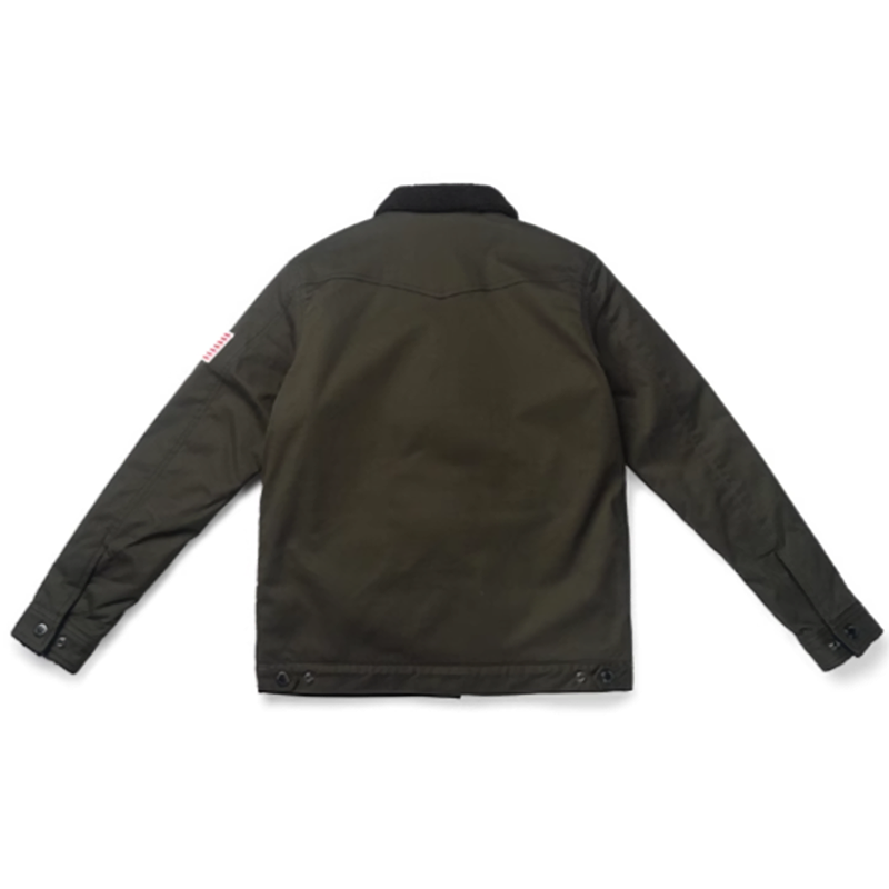 American Retro Lapel Boa Jacket V0312