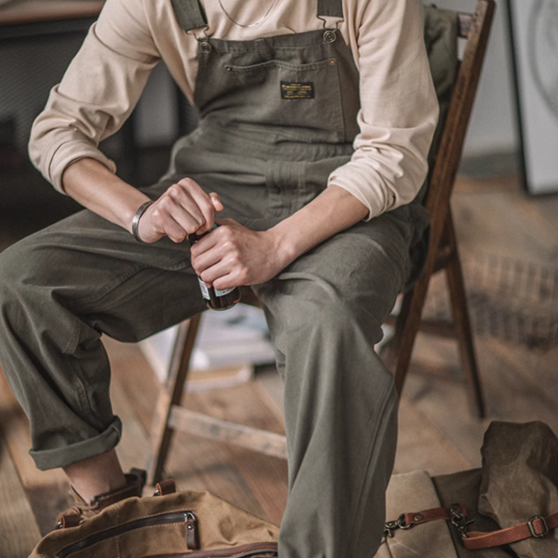 American Retro P44 Suspender Overalls V0519