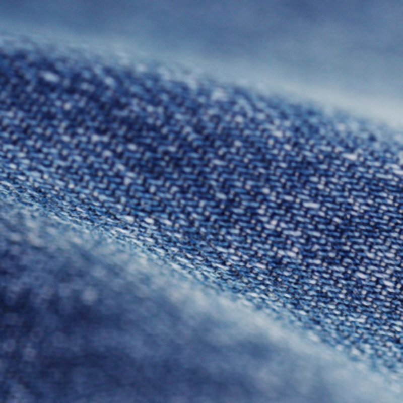 Retro Denim Drape Pants V0637