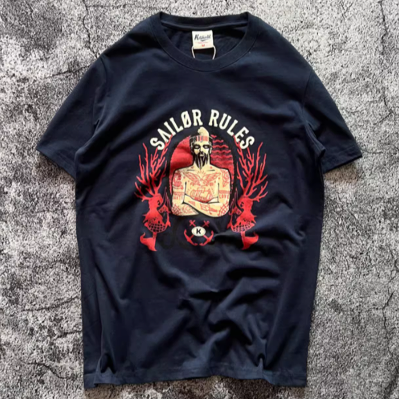 Retro Sailor's Rules T-Shirt V0530