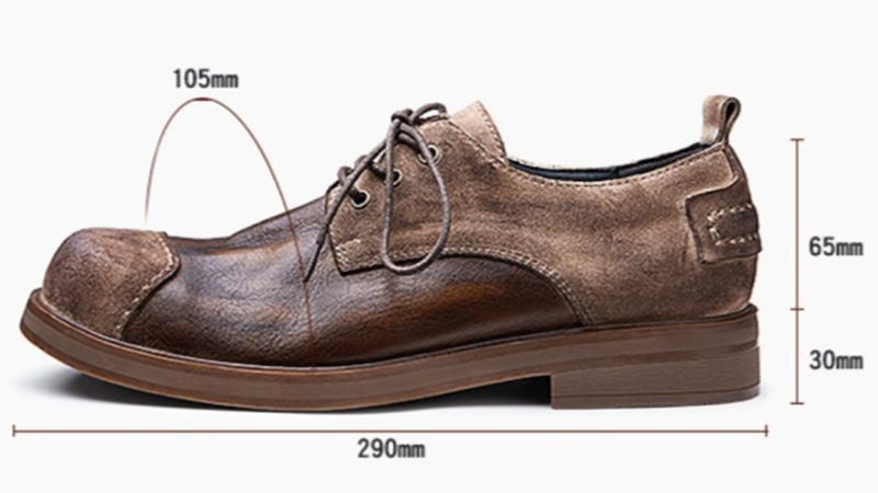 Retro Handmade Leather Shoes V0875