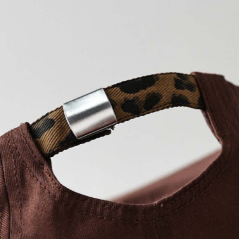 Retro Leopard Print Cap V0901