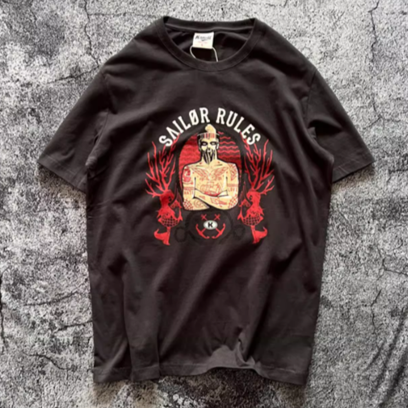 Retro Sailor's Rules T-Shirt V0530