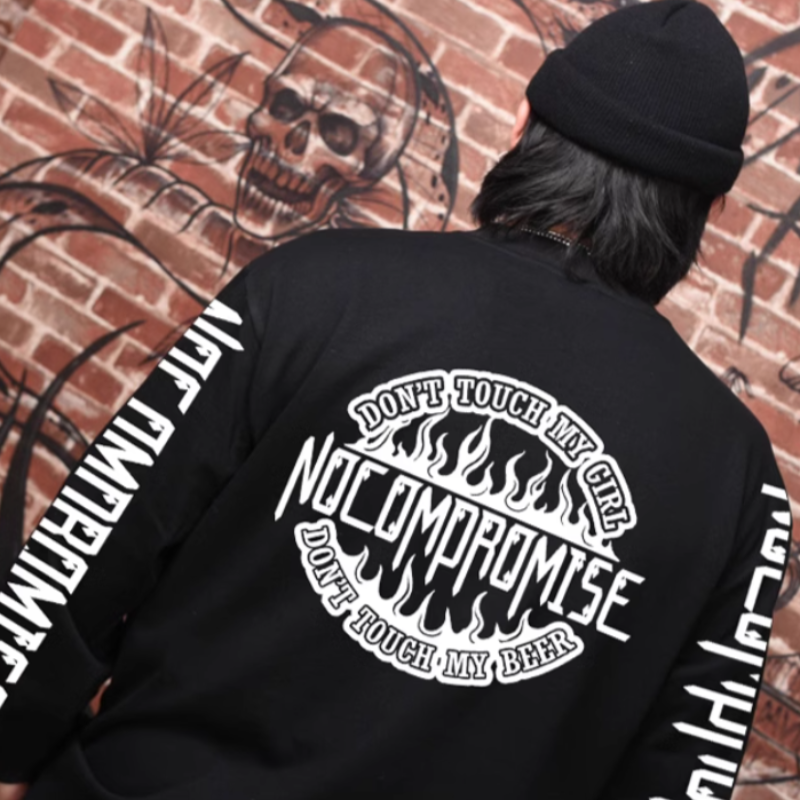 American Street Logo long sleeve T-shirt V0103