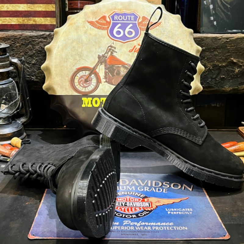 Retro British Biker Boots V0804