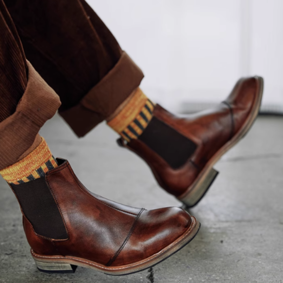 American retro side gore boots V0531