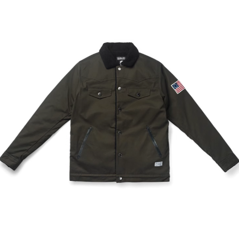 American Retro Lapel Boa Jacket V0312
