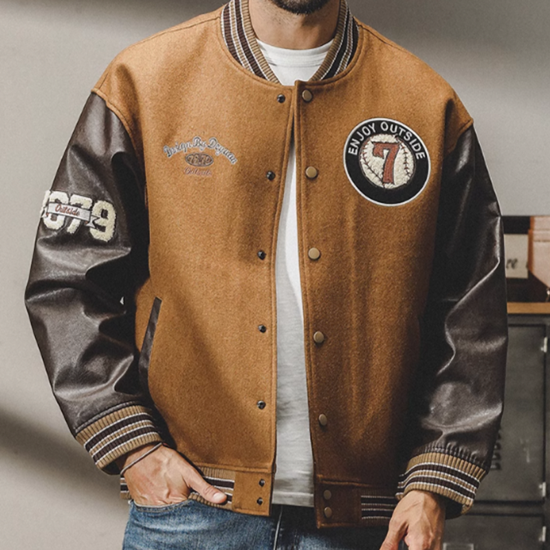 Baseball stadium jacket V0109