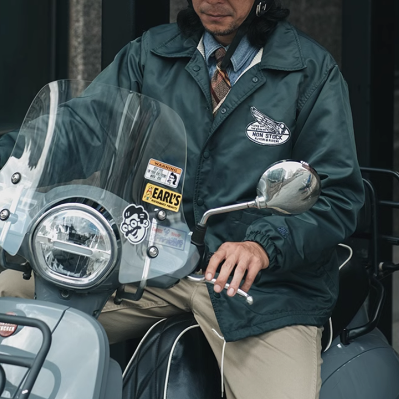 Riding Waterproof Coach Jacket V0491