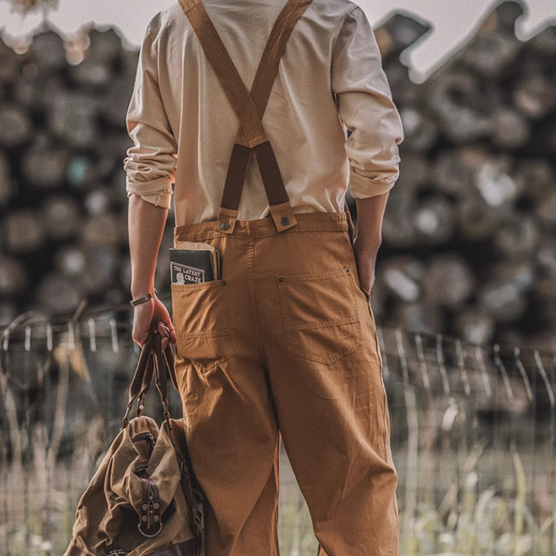 American Retro P44 Suspender Overalls V0519