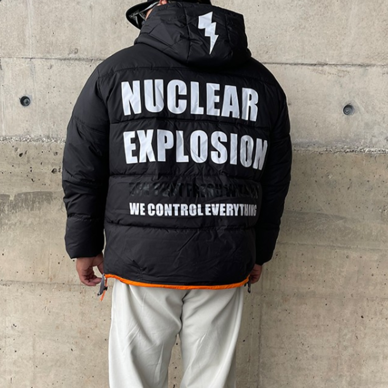 Patch Lightning Cotton Down Jacket V0433