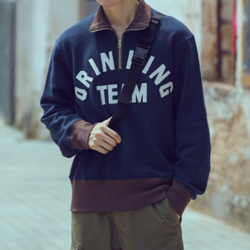 American retro logo sweatshirt V0287