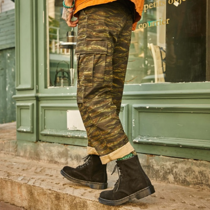 Retro British Biker Boots V0804